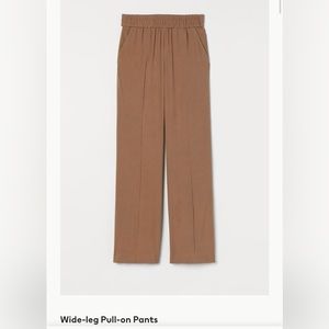 Wide-leg Pull-on Pants